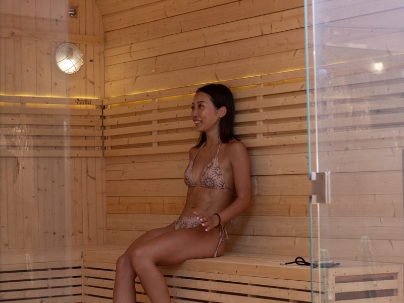 Sauna, PALM HOUSE